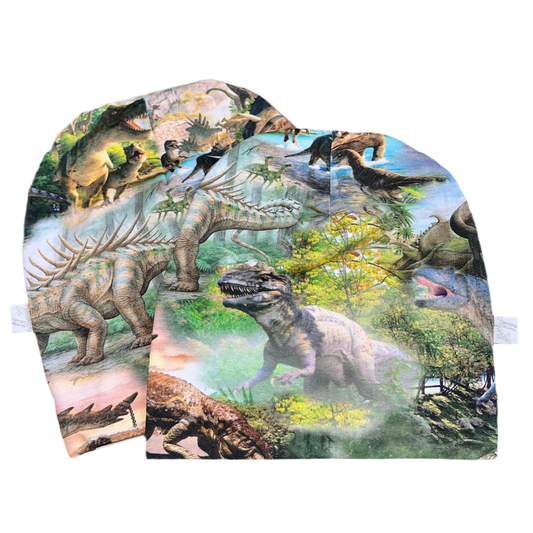 Dinosaur ved vann Lue