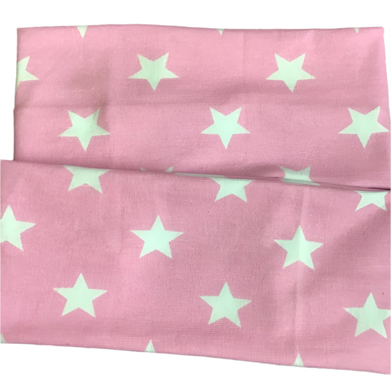 Pannebånd rosa stjerner