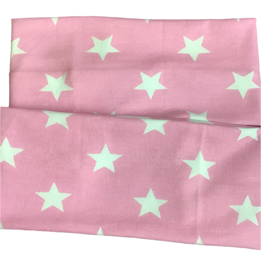 Pannebånd rosa stjerner