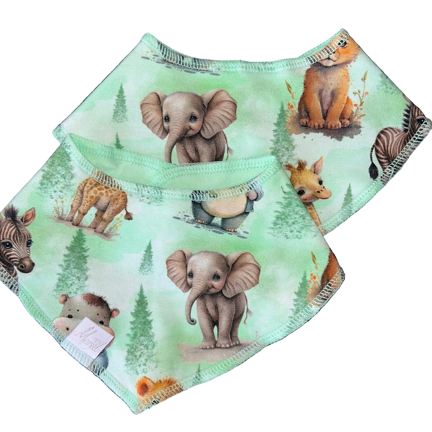 Smekke til barn med jungeldyr