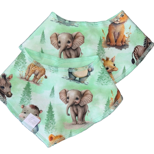 Smekke til barn med jungeldyr