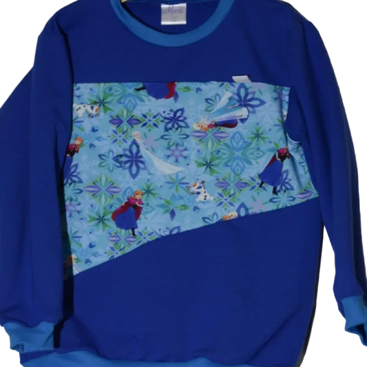 Genser Blå Let it go