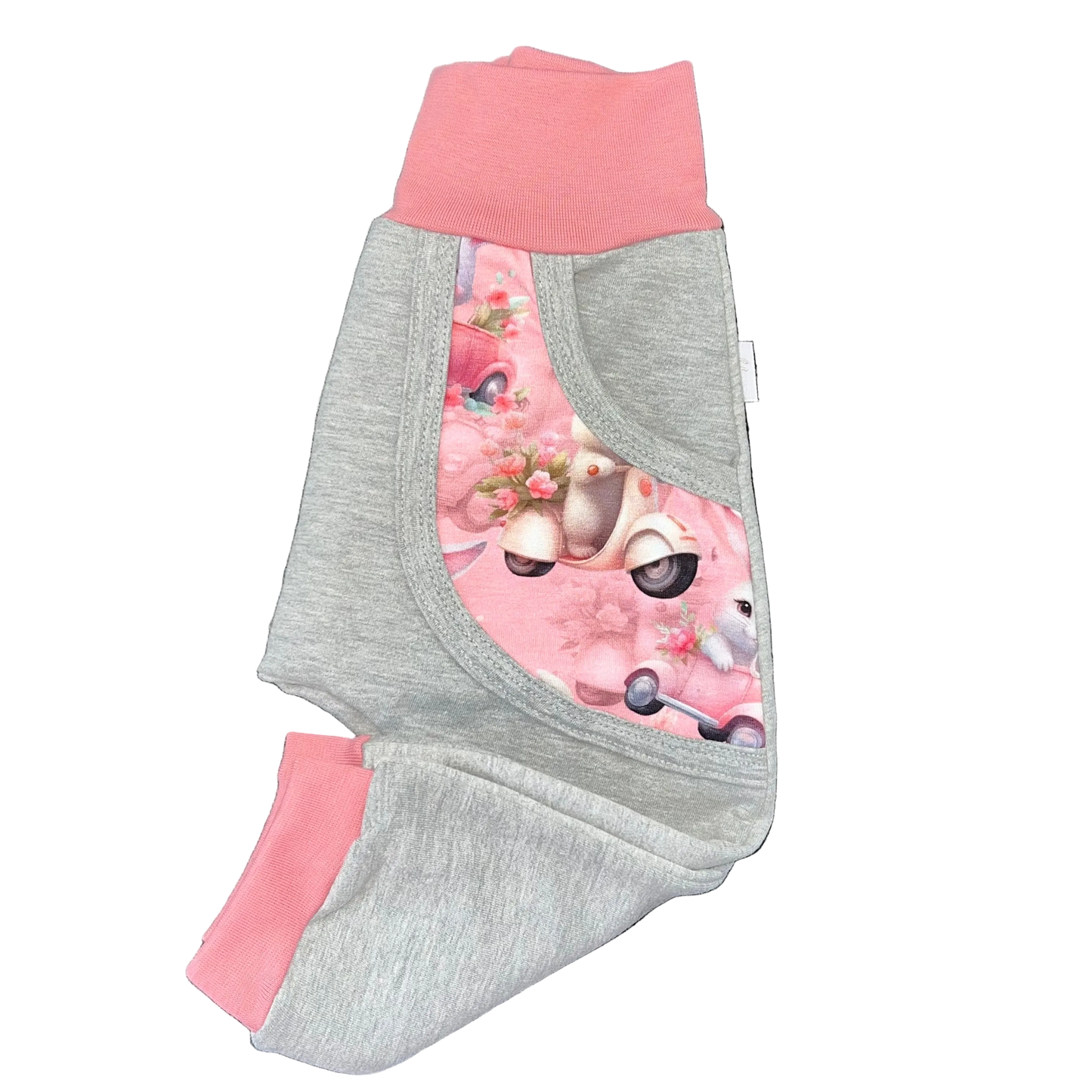 Babybukse rosa kaniner