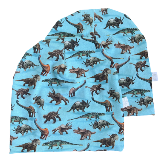 Mini Dinosaurer Blå Lue
