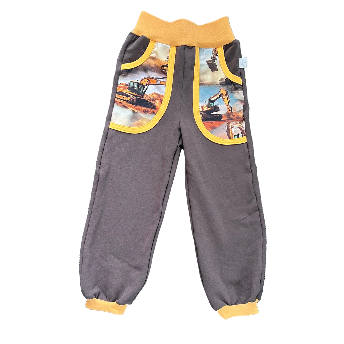 Joggedress Gravemaskiner brun