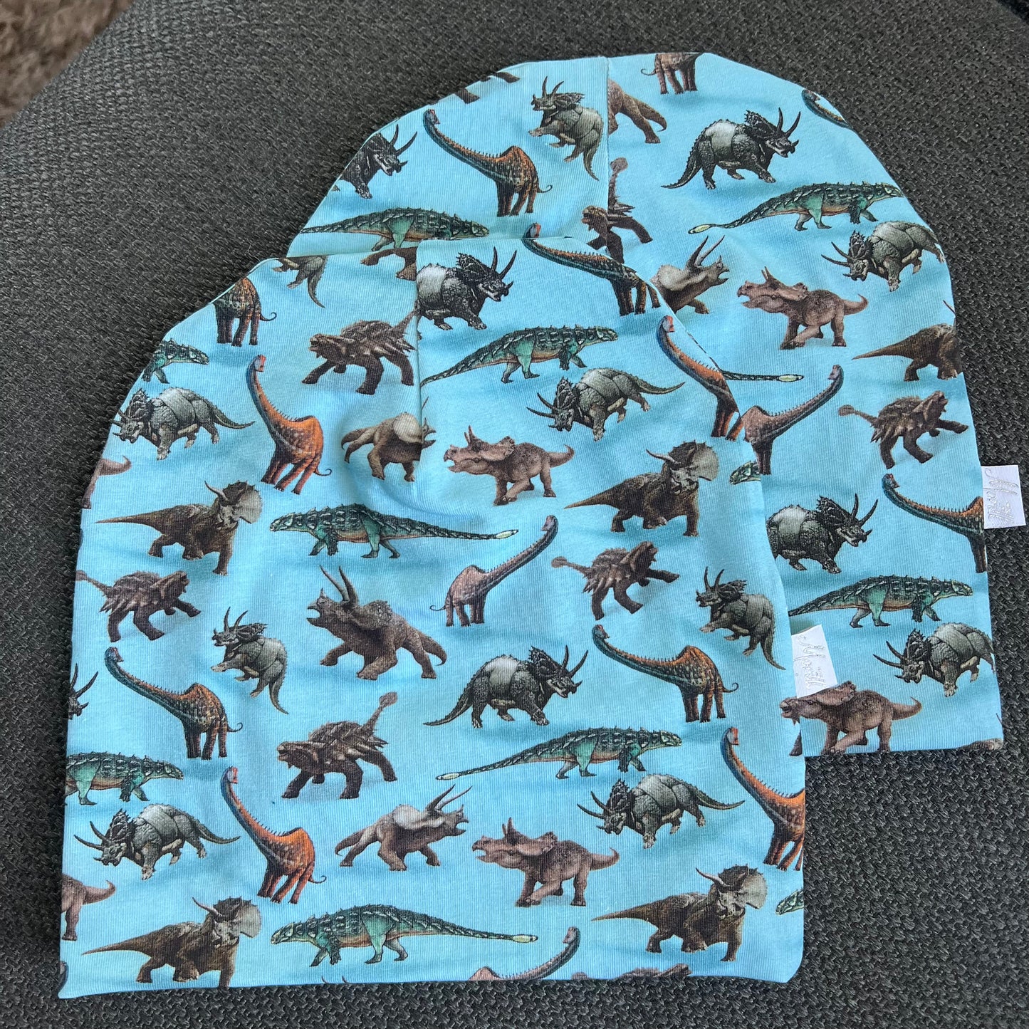 Mini Dinosaurer Blå Lue