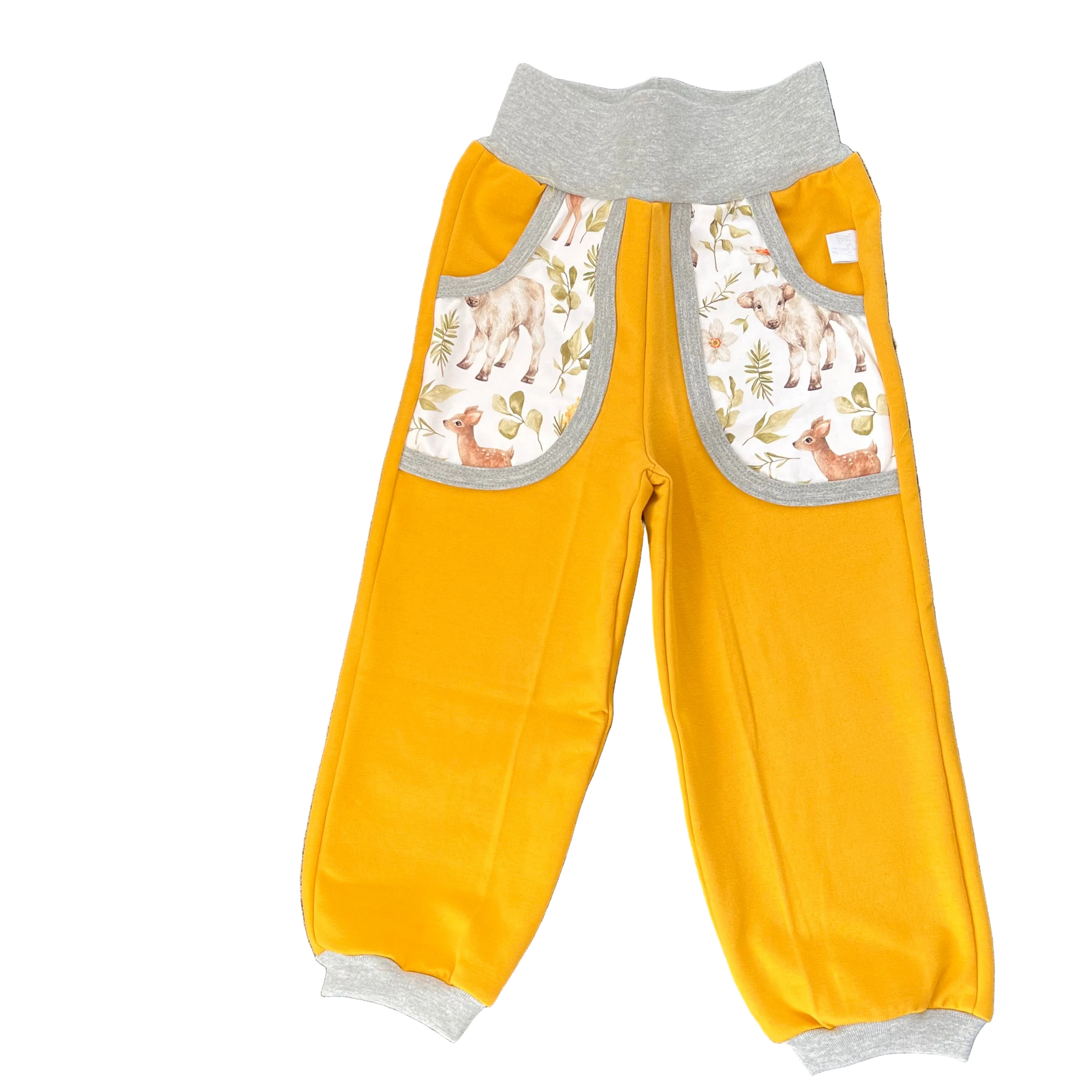 Joggedress Dyr Gul Bukse
