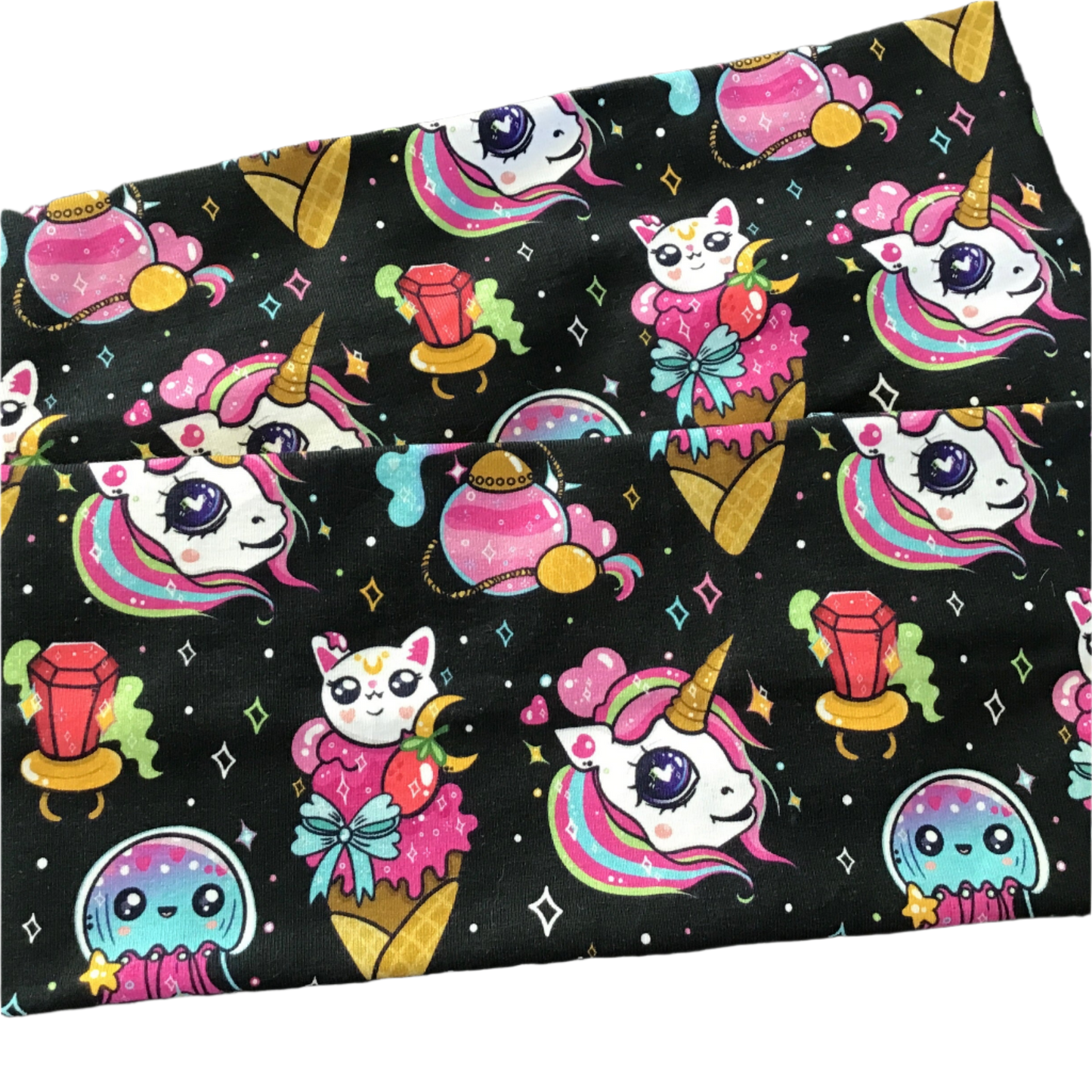 Pannebånd sort Unicorn