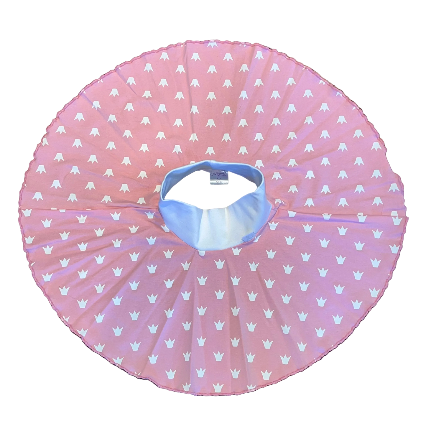 Snurreskjørt rosa kroner