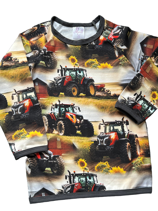 Genser Røde traktorer