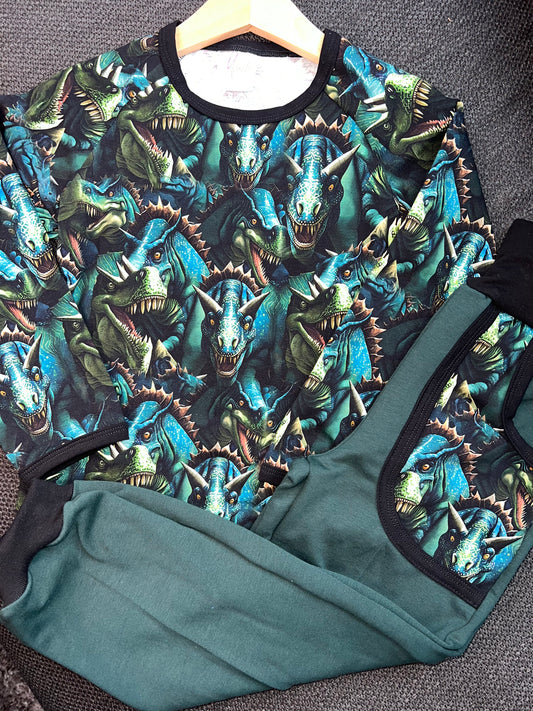 Joggedress Drage/Dinosaur