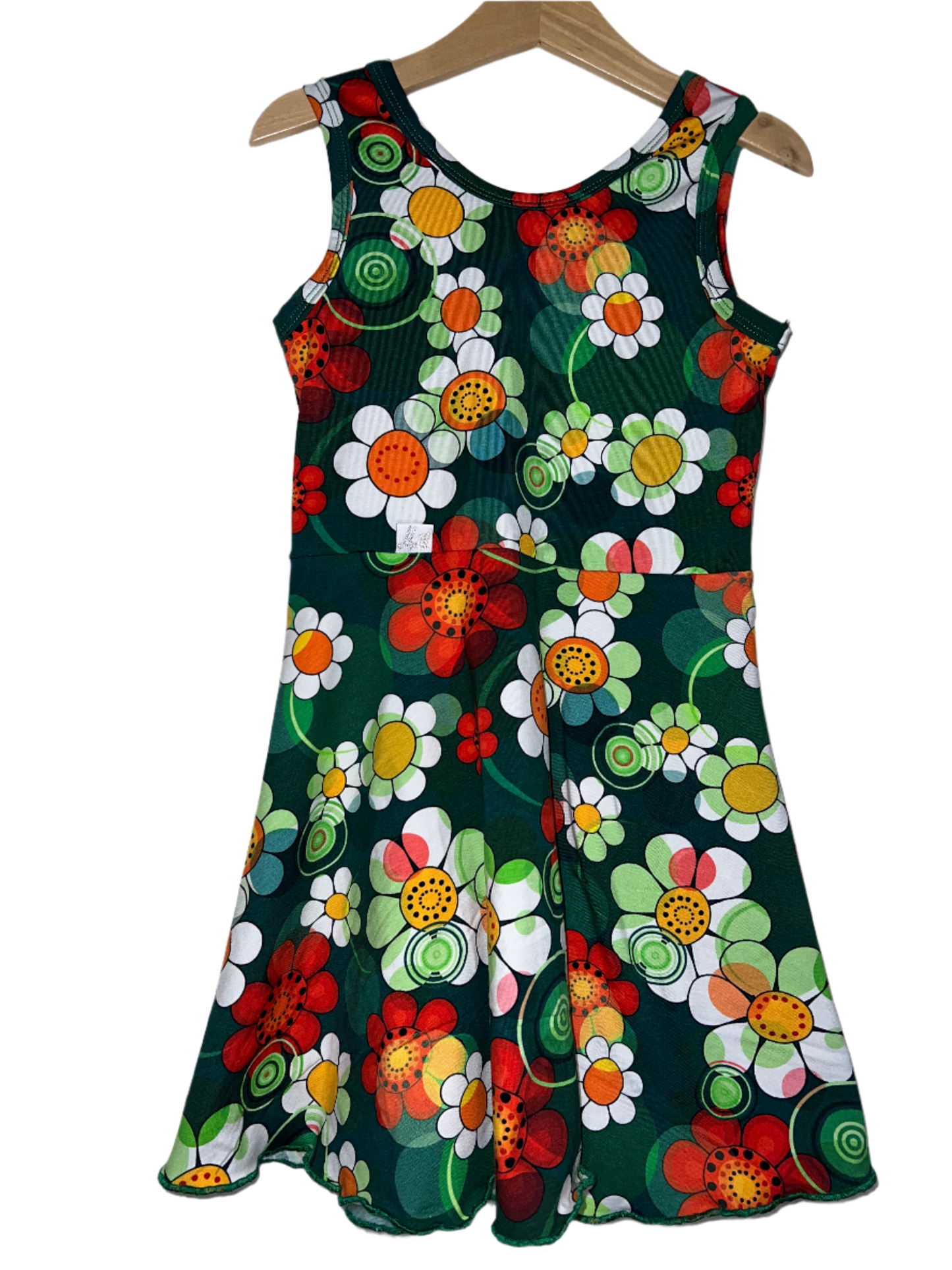 Kjole Retro blomst