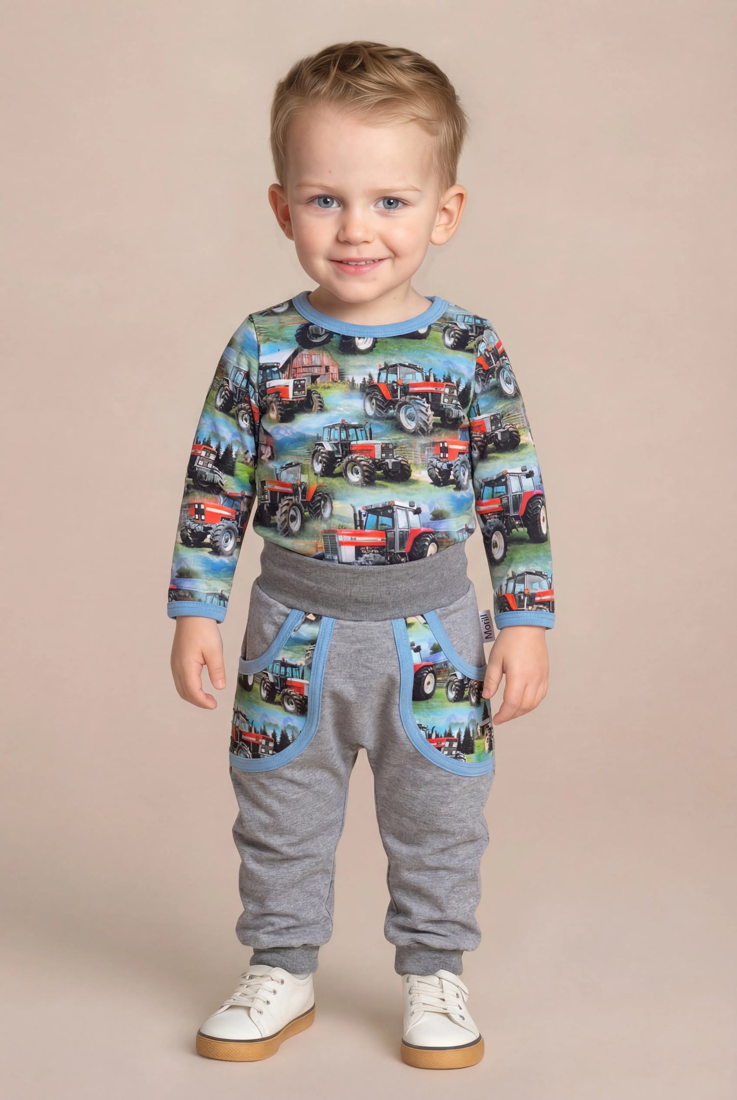 Babyjoggedress Massi traktor