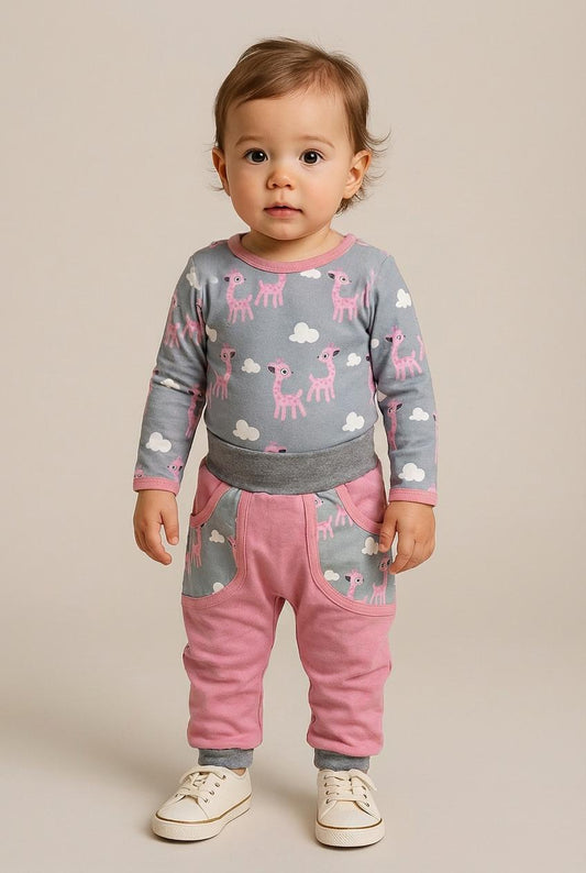 Baby Joggedress Rosa Bambiraff