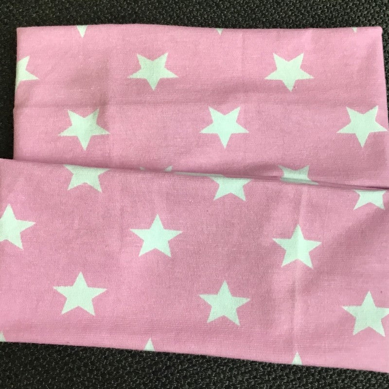 Pannebånd rosa stjerner